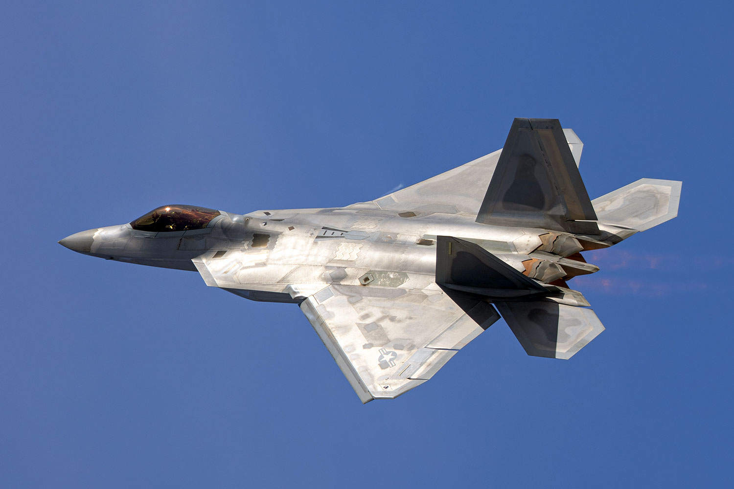 avión F-22 de Estados Unidos