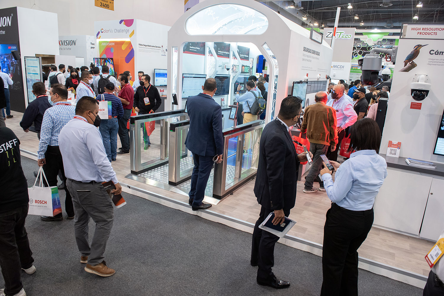 stand de Expo Seguridad México 2022