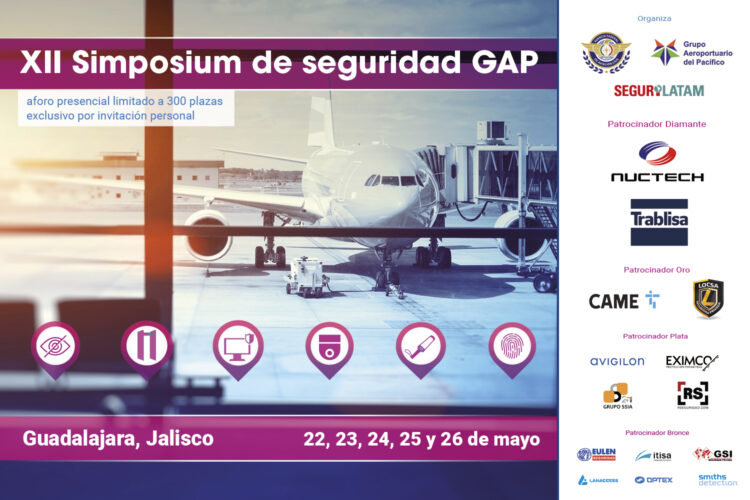 cartel del XII Simposium de Seguridad GAP