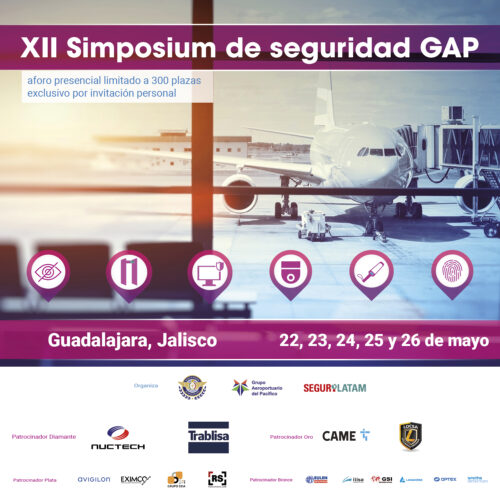 cartel del XII Simposium de Seguridad GAP