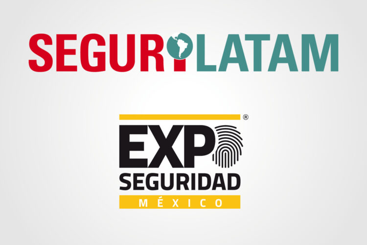 Logotipos de Segurilatam y Expo Seguridad México
