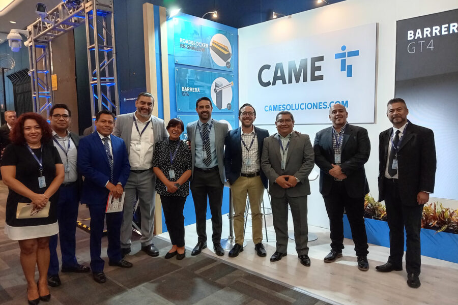 stand de CAME en la I Feria AVSEC de México