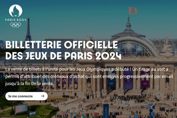 Billetería oficial de los Juegos Olímpicos de París 2024