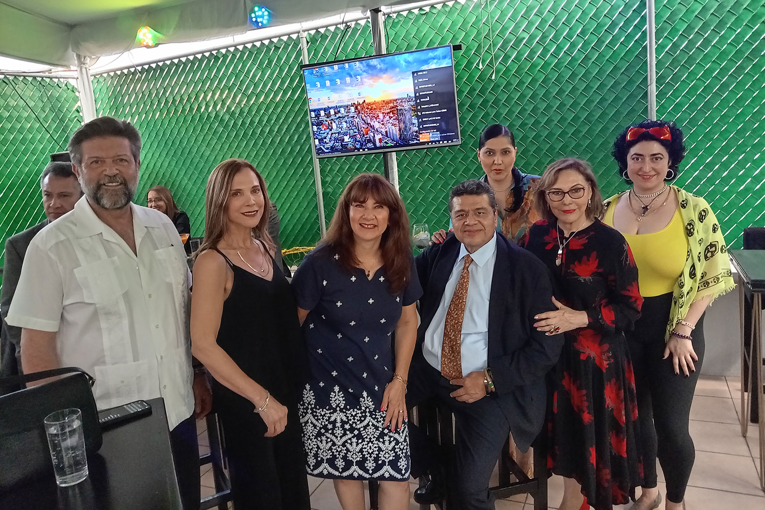 invitados a la inauguración de las nuevas oficinas de Amesp en la Ciudad de México