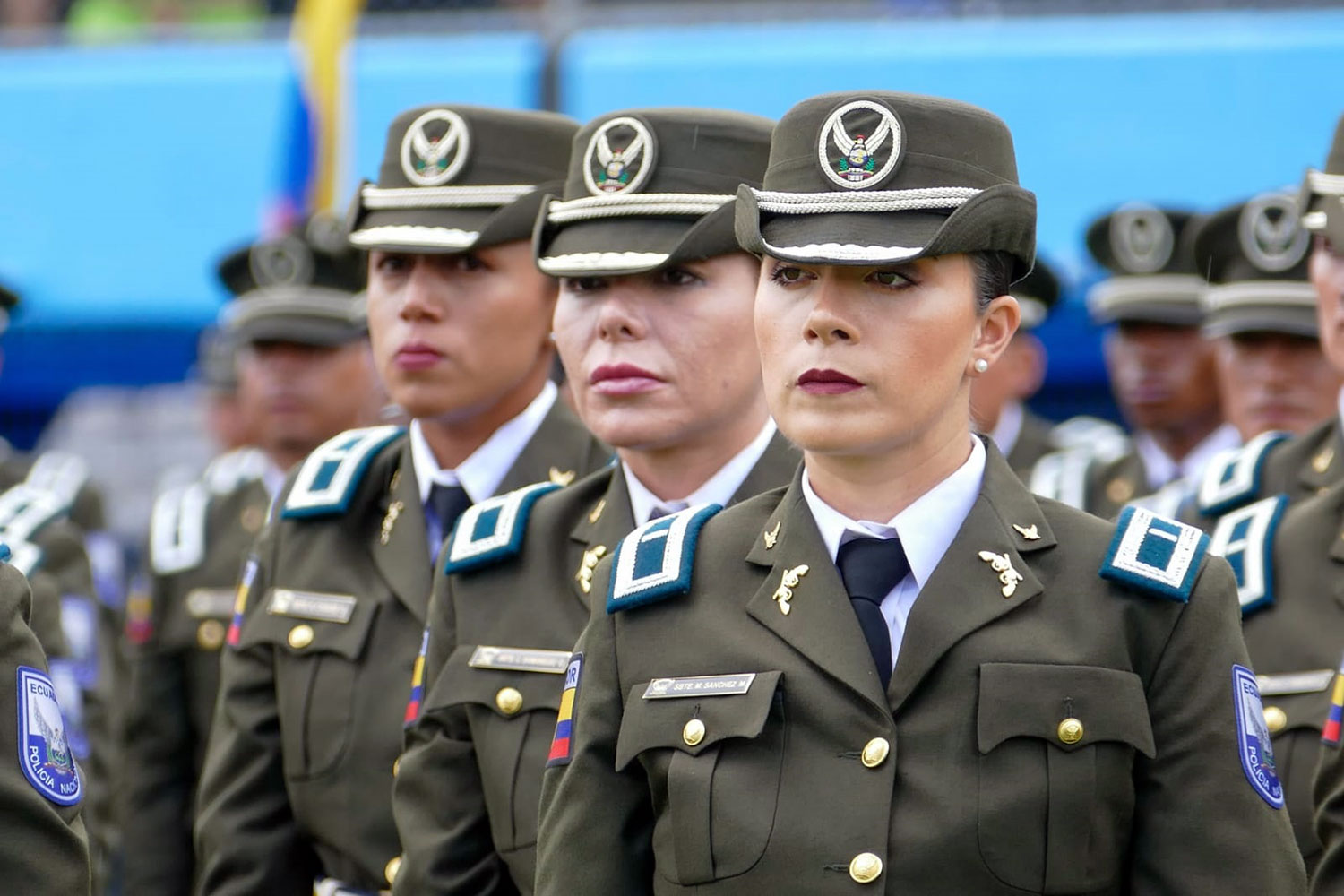 mujeres policías de Ecuador