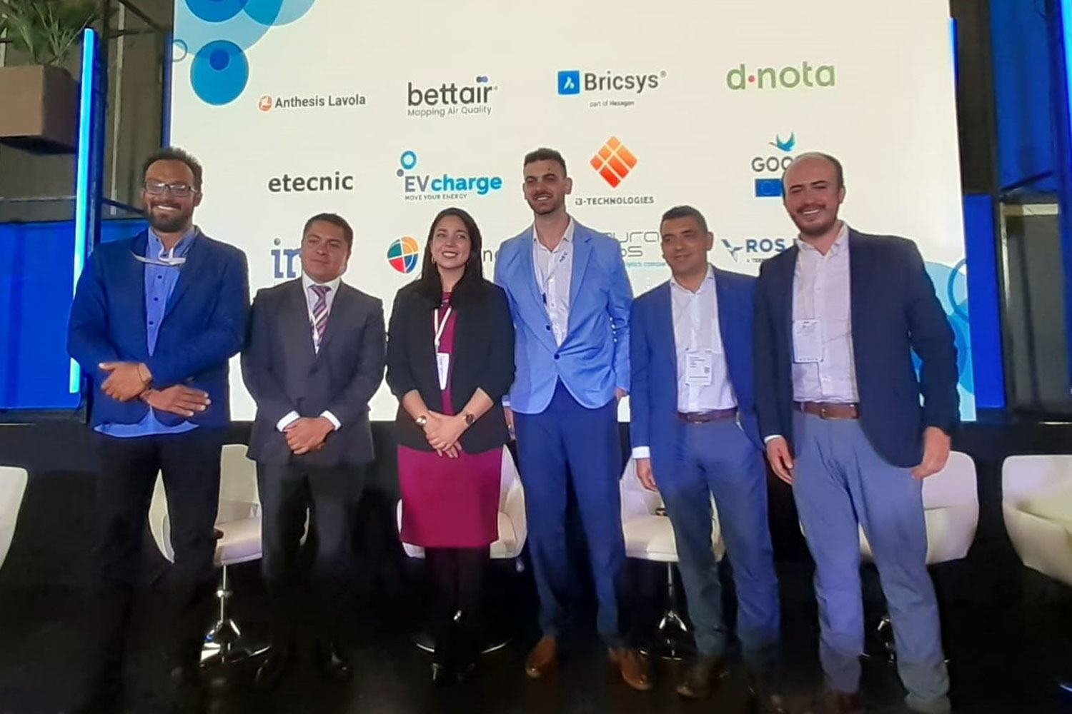 Participantes en el panel sobre ciudades seguras celebrado en el marco de Smart City Expo Bogotá 2023