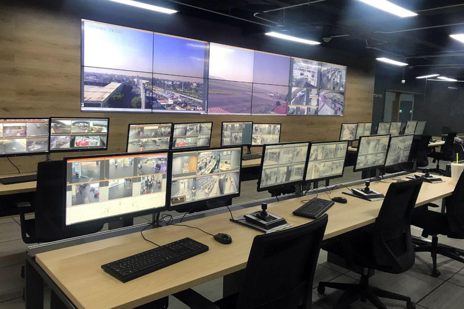 videowall de AxxonSoft para proteger infraestructuras críticas