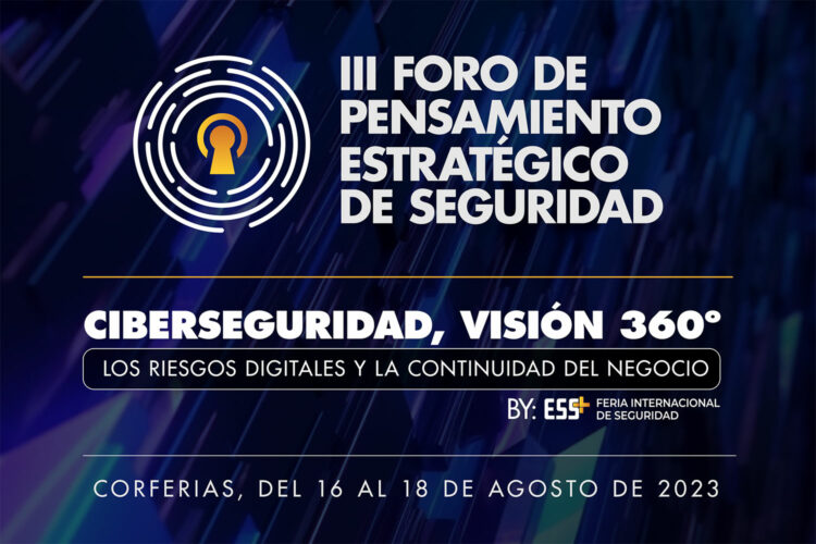 cartel del III Foro de Pensamiento Estratégico de Seguridad