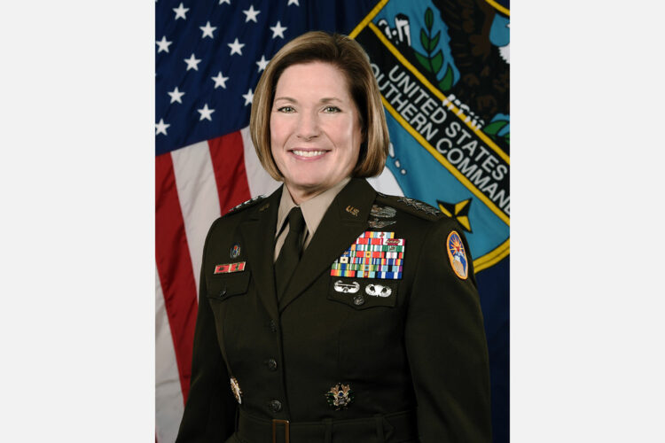 General Laura Richardson, comandante del Comando Sur de Estados Unidos.