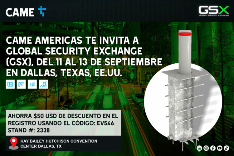 CAME Americas en GSX 2023