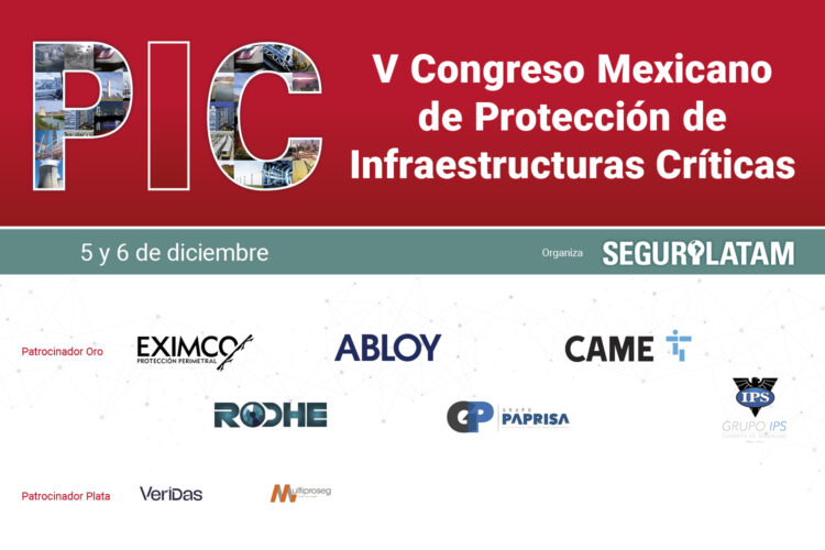 V Congreso Mexicano de Protección de Infraestructuras Críticas