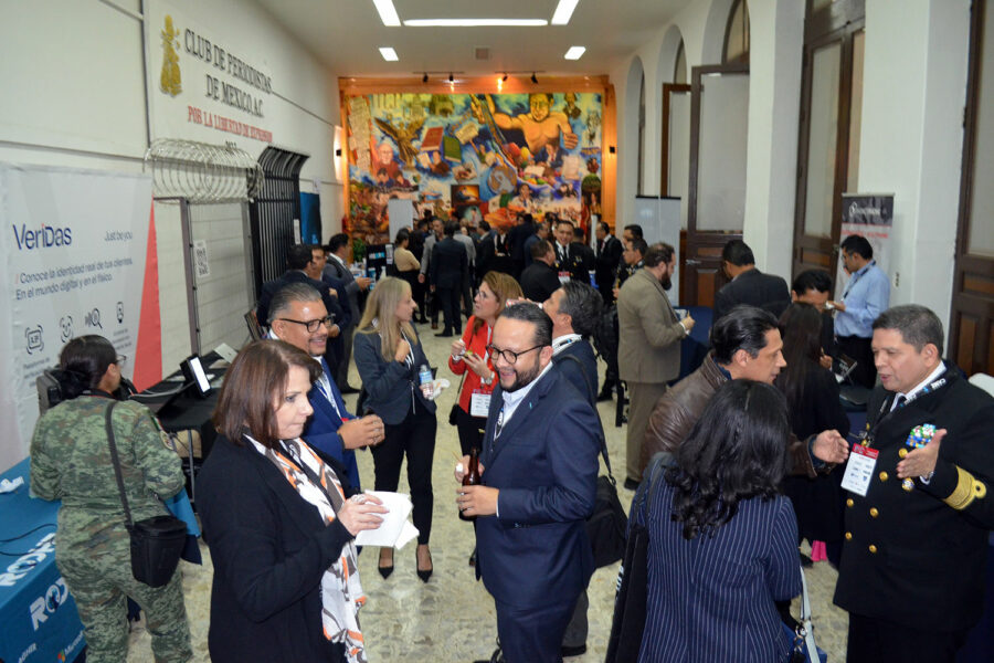 El V Congreso Mexicano PIC organizado por ‘Segurilatam’ facilitó que los asistentes practicasen ‘networking’.