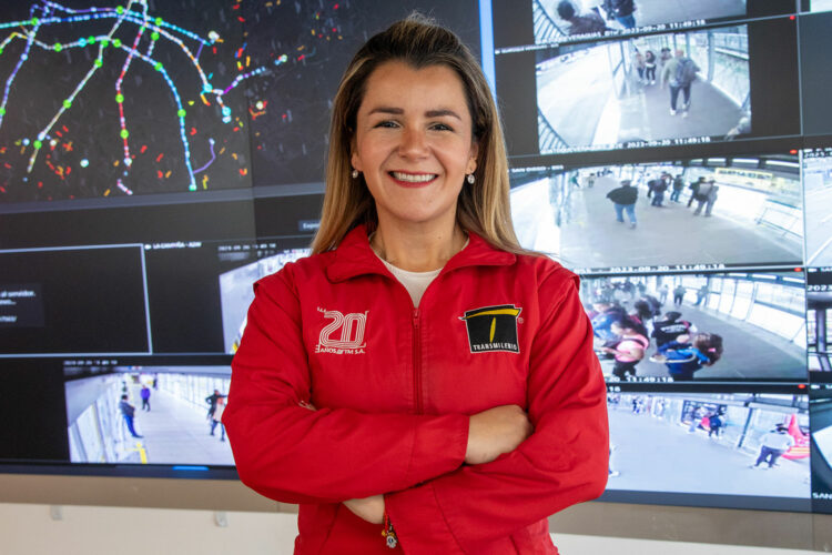 Natalia Tinjacá, directora técnica de Seguridad en TransMilenio.