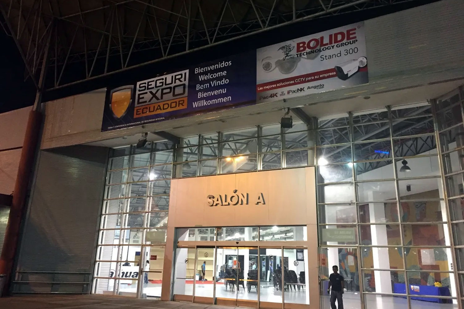 Acceso a SeguriExpo Ecuador