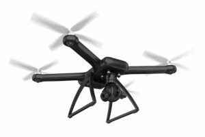 un dron con cámara de vigilancia
