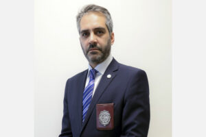 Subprefecto Leonardo Paiva Martínez, jefe de la Plana Mayor de la Jefatura Nacional de Criminalística de la PDI.
