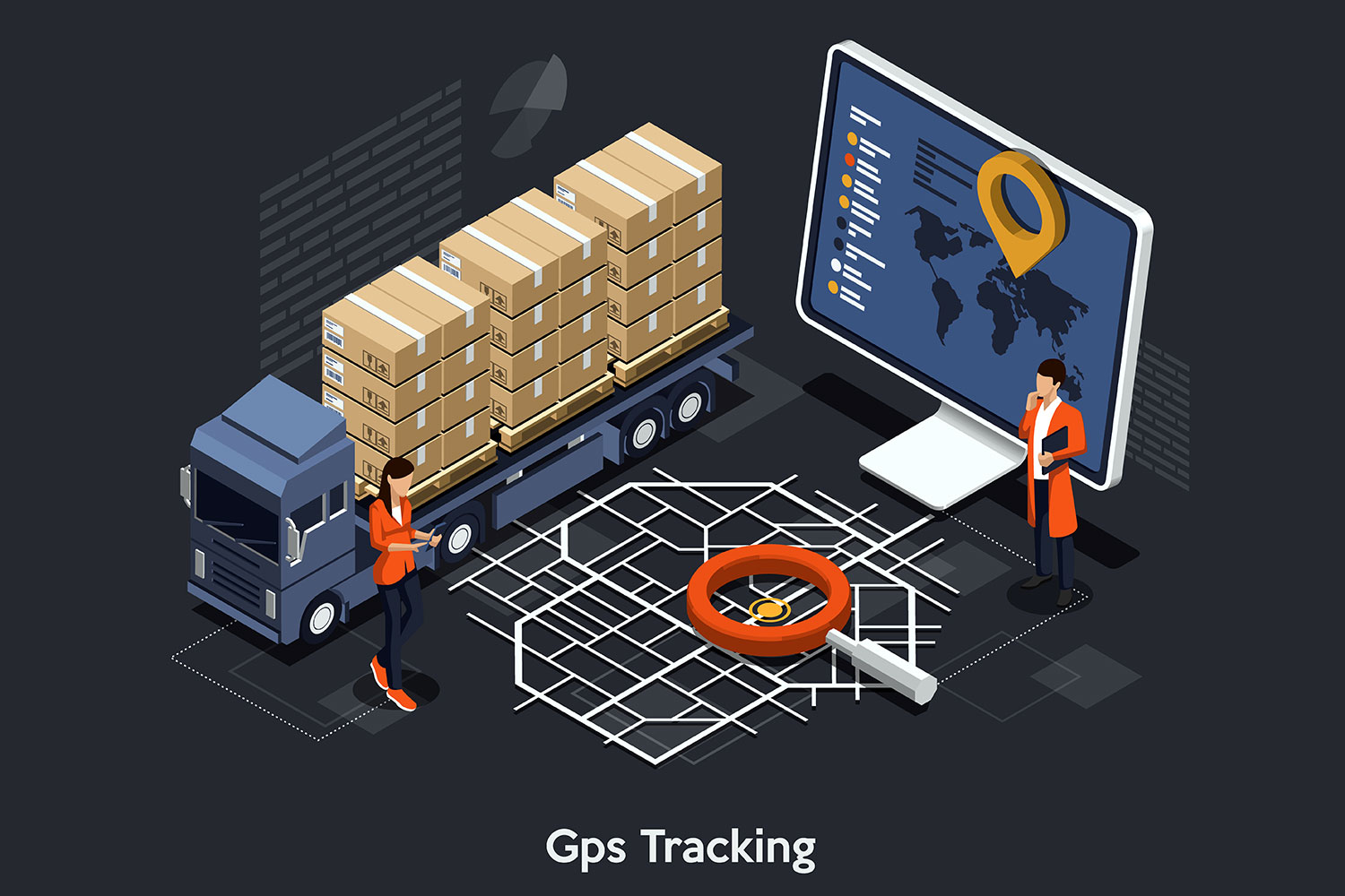 GPS Tracking: rastreo y monitoreo del transporte de carga