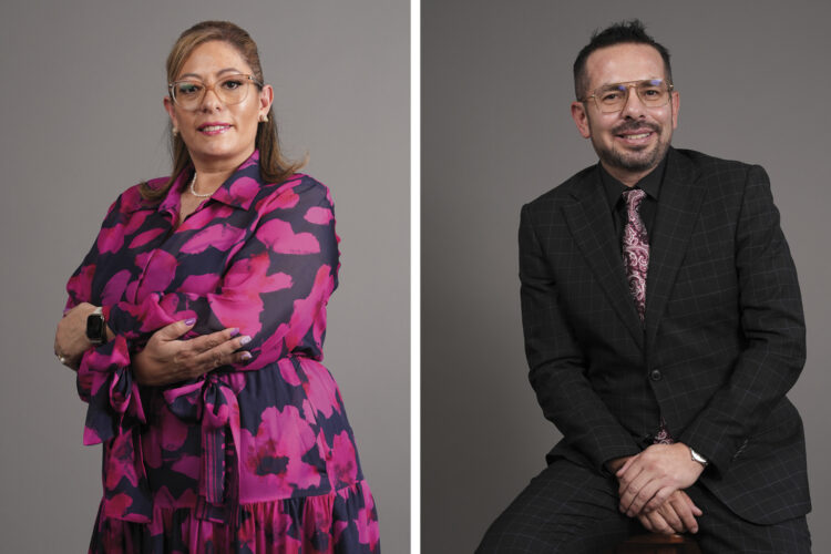Perla Ortega y Arturo Ortega, directora general y director adjunto de MAK Extinguisher, respectivamente