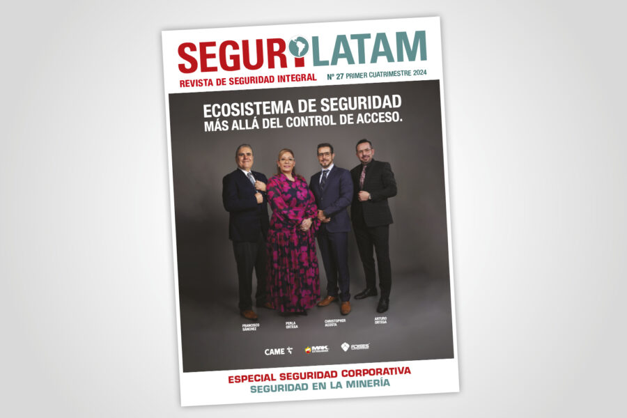 Portada del número 27 de la revista Segurilatam