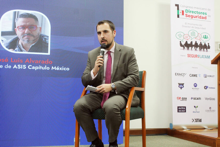 Javier Borredá García, director de ‘Segurilatam’, en la clausura del I Congreso Mexicano de Directores de Seguridad.