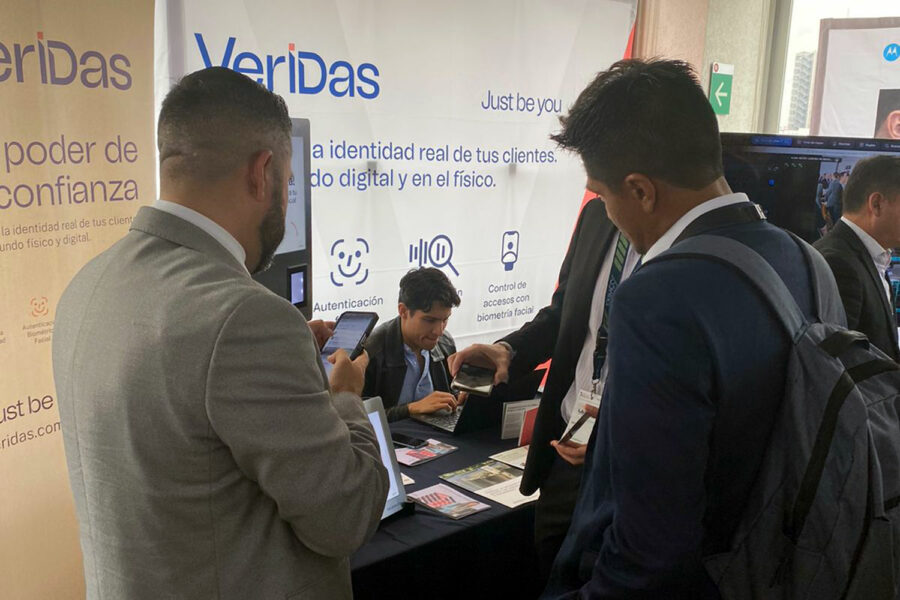 ‘Stand’ de Veridas en el I Congreso Mexicano de Directores de Seguridad