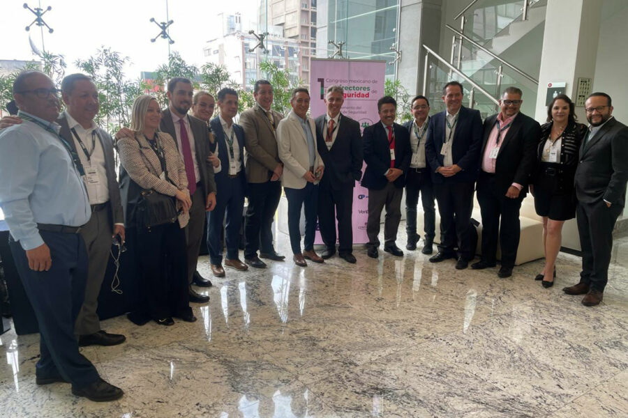 Profesionales en el I Congreso Mexicano de Directores de Seguridad