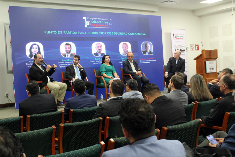 Ponentes del I Congreso Mexicano de Directores de Seguridad