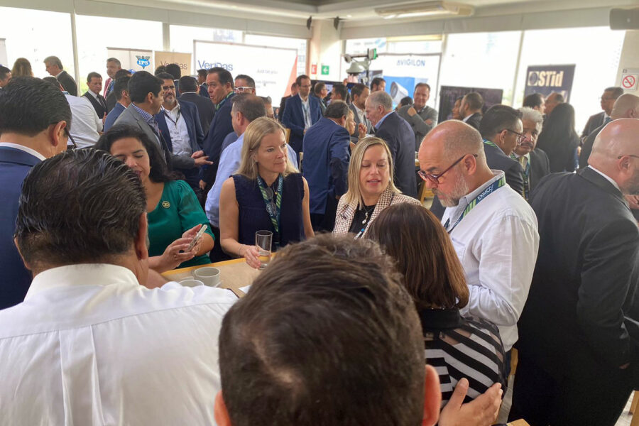 Networking en el I Congreso Mexicano de Directores de Seguridad