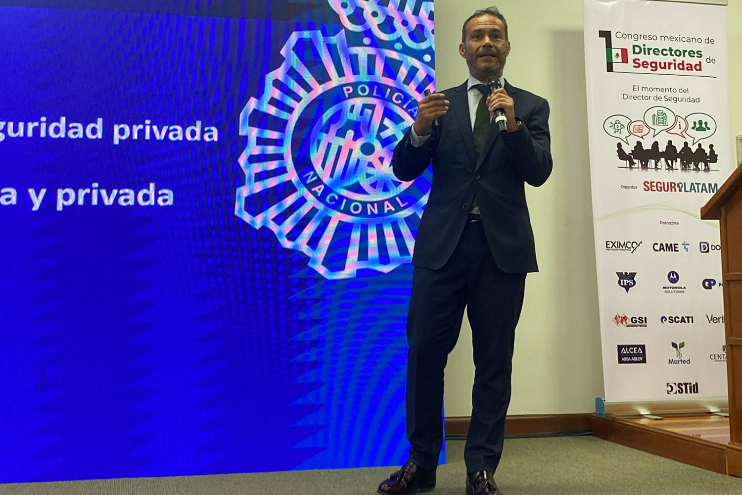 José Carlos Castillo, comisario de la Policía Nacional y consejero de Interior de la Embajada de España en México