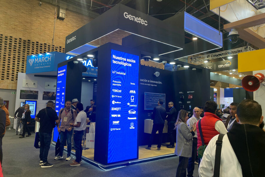 ‘Stand’ de Genetec en la feria ESS+ 2024