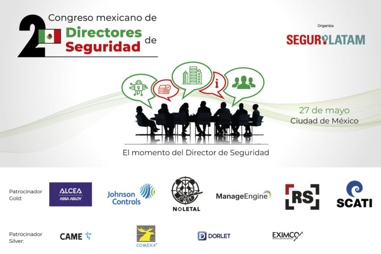 Cartel del II Congreso Mexicano de Directores de Seguridad