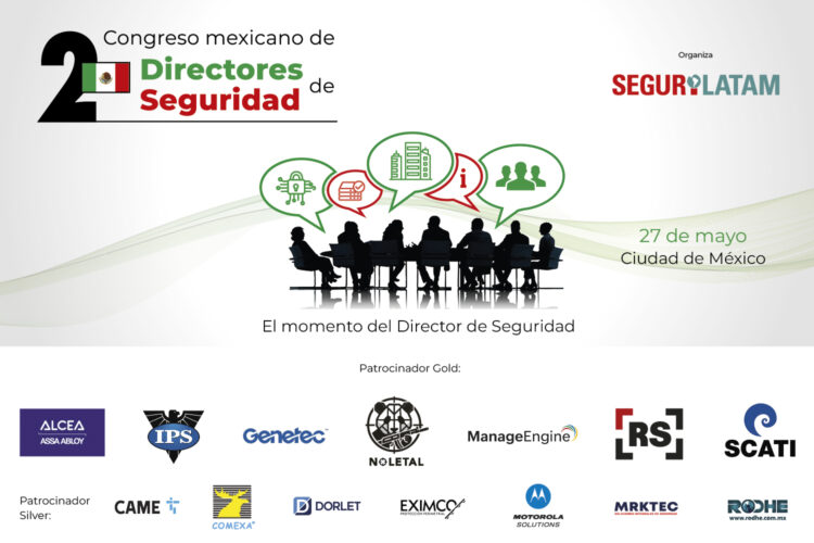 Cartel del II Congreso Mexicano de Directores de Seguridad