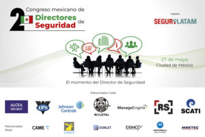 Cartel del II Congreso Mexicano de Directores de Seguridad