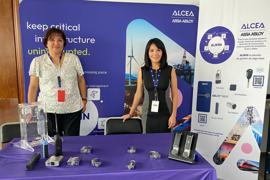 ‘Stand’ de ALCEA / ASSA ABLOY en el II Congreso Mexicano de Directores de Seguridad