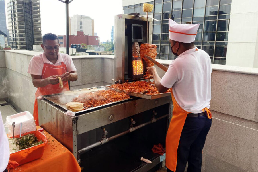 catering del II Congreso Mexicano de Directores de Seguridad