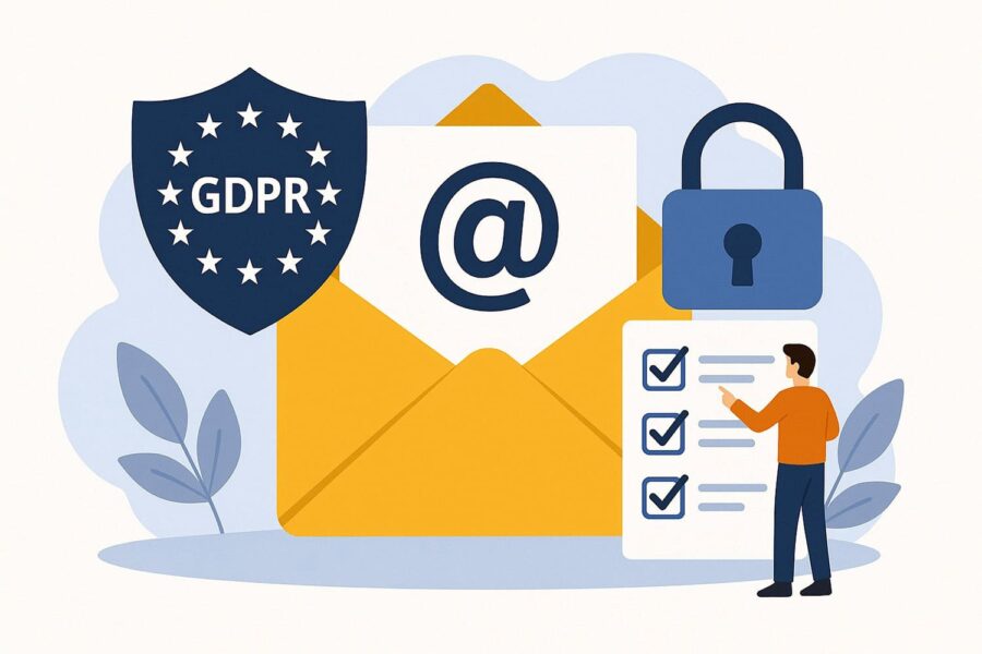cumplimiento correo electrónico GDPR
