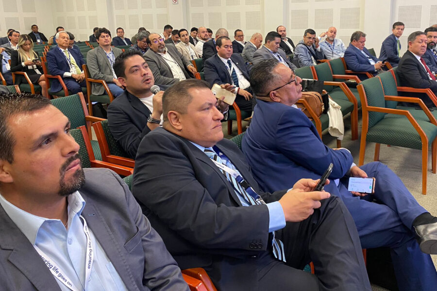 asistentes del II Congreso Mexicano de Directores de Seguridad