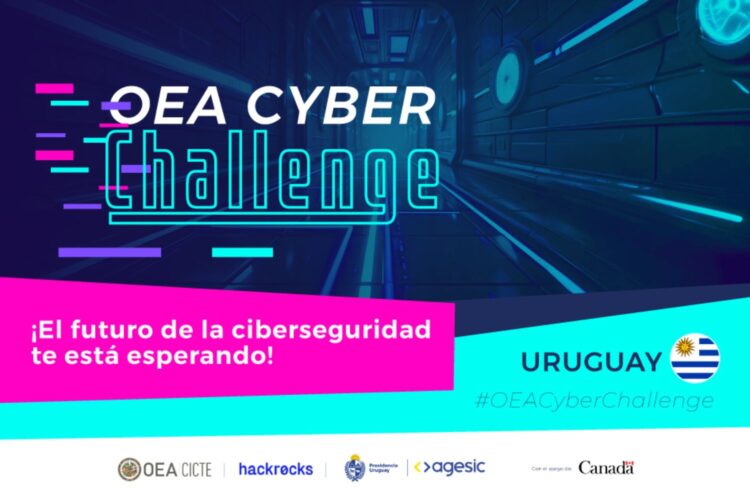 Primera edición del OEA Cyber Challenge. Dirigido a jóvenes de Uruguay que podrán participar de manera gratuita y sin experiencia previa en el desafío de ciberseguridad del 27 al 28 de agosto.