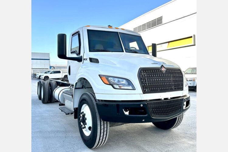 una camioneta blindada en México