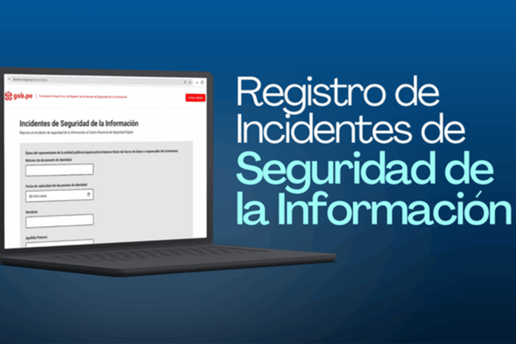 Formulario virtual único de registro de incidentes de seguridad de la información