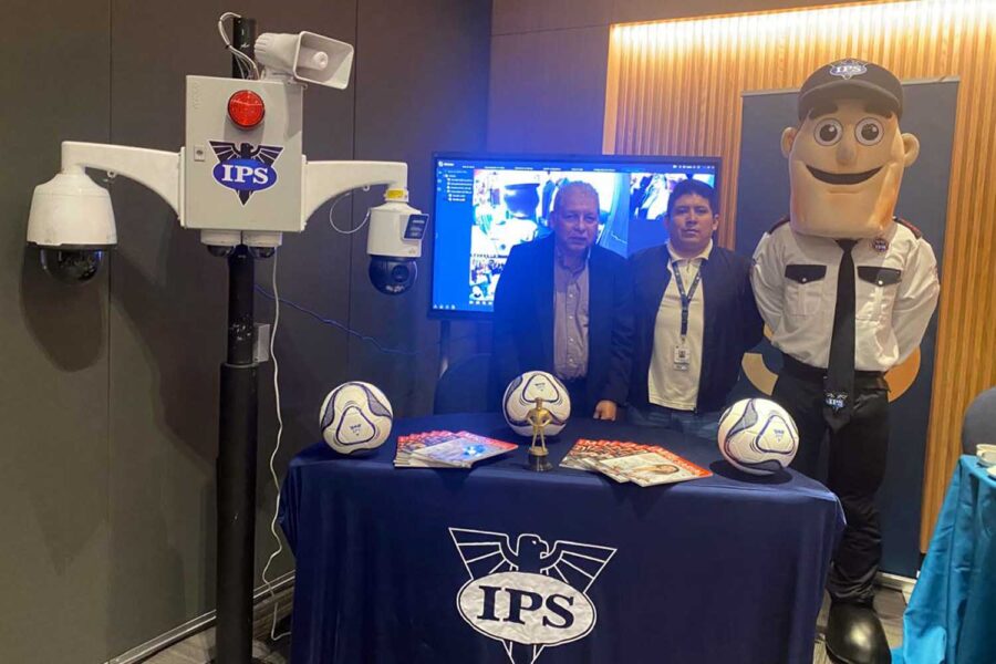 ‘Stand’ de Grupo IPS en el VII Congreso Mexicano de Protección de Infraestructuras Críticas