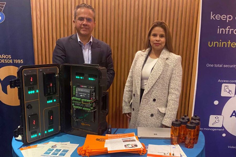‘Stand’ de RODHE Security en el VII Congreso Mexicano de Protección de Infraestructuras Críticas.