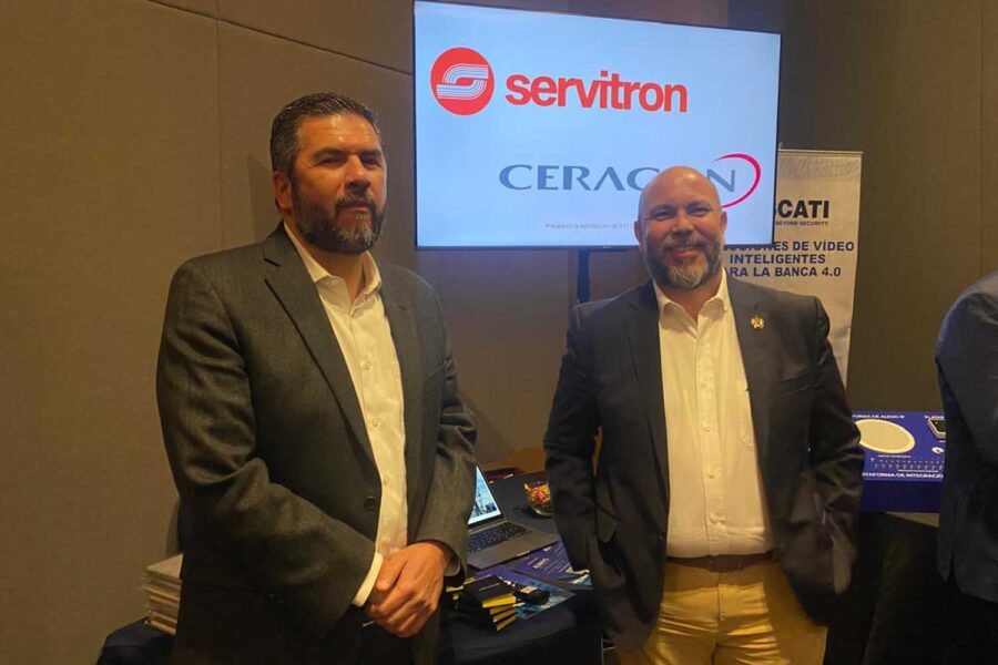 ‘Stand’ de Servitron y Ceragon en el VII Congreso Mexicano de Protección de Infraestructuras Críticas