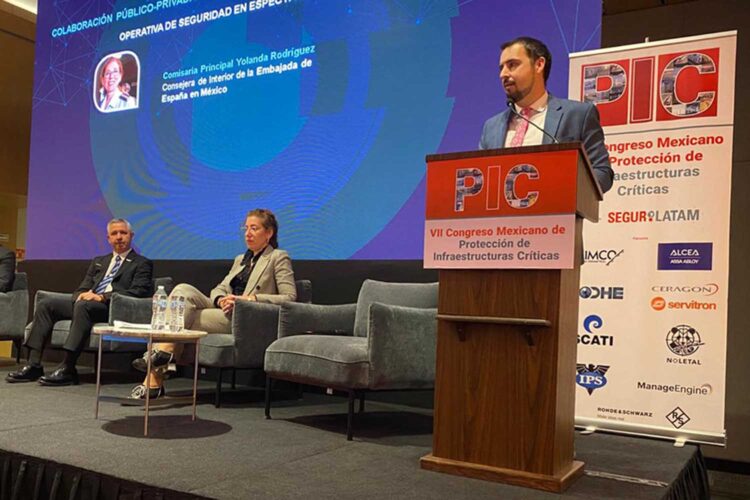 Javier Borredá García, director de la revista Segurilatam, inaugura el VII Congreso Mexicano de Protección de Infraestructuras Críticas