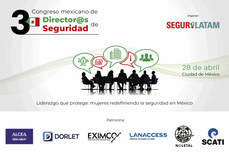 cartel del III Congreso Mexicano de Directores de Seguridad