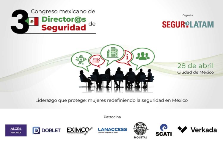 Cartel del III Congreso Mexicano de Directores de Seguridad