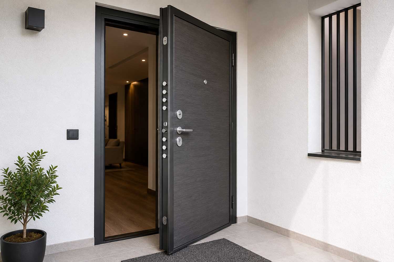 imagen de una puerta acorazada