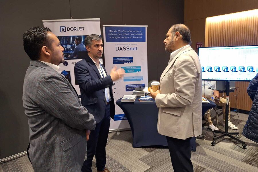 ‘Stand’ de DORLET en el III Congreso Mexicano de Directores de Seguridad.