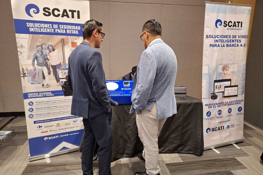 ‘Stand’ de SCATI en el III Congreso Mexicano de Directores de Seguridad.