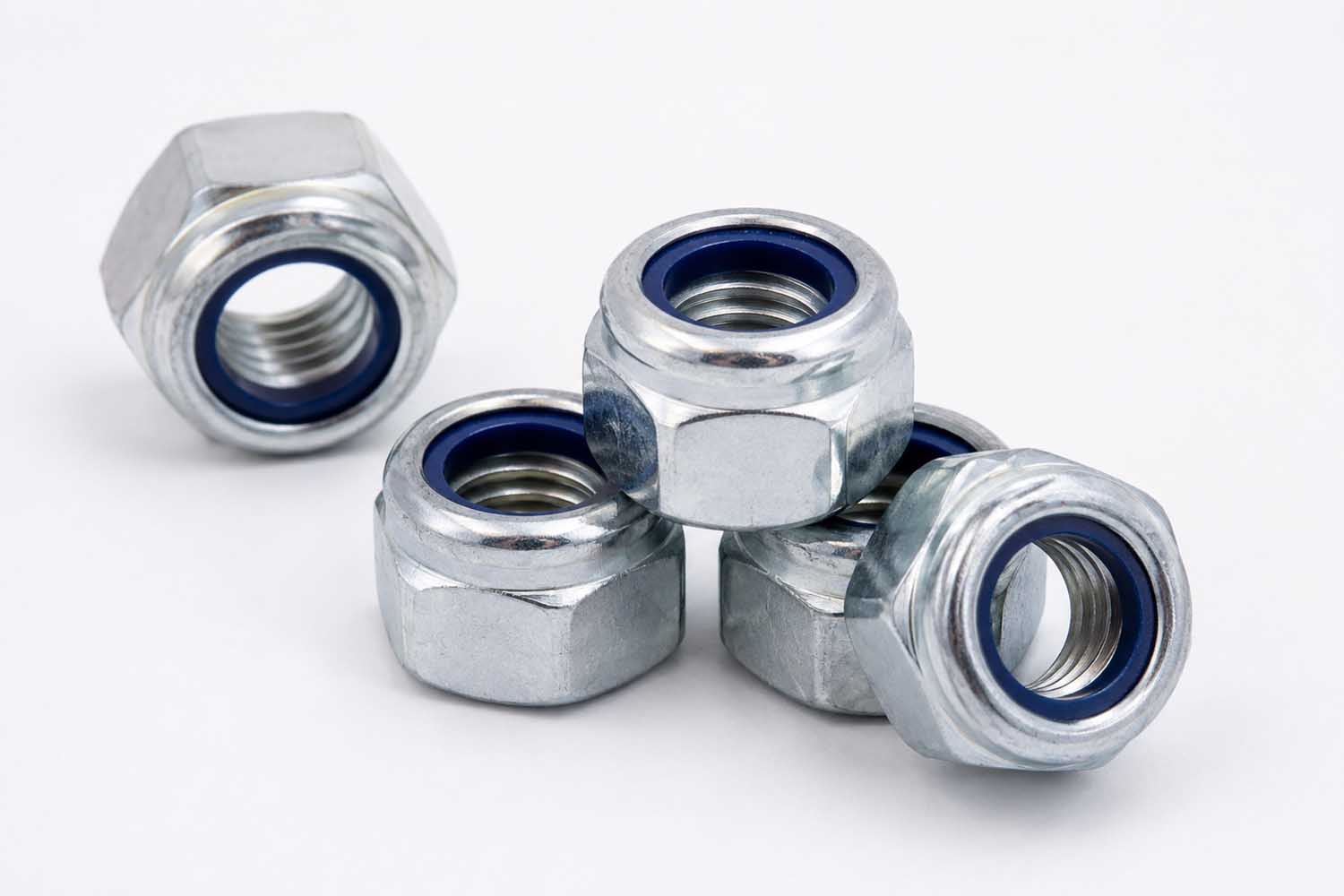 tuercas de seguridad con inserto de nylon (Nyloc)